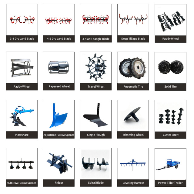 Universal Power Tiller Attachments & Implements Full Range | SBL