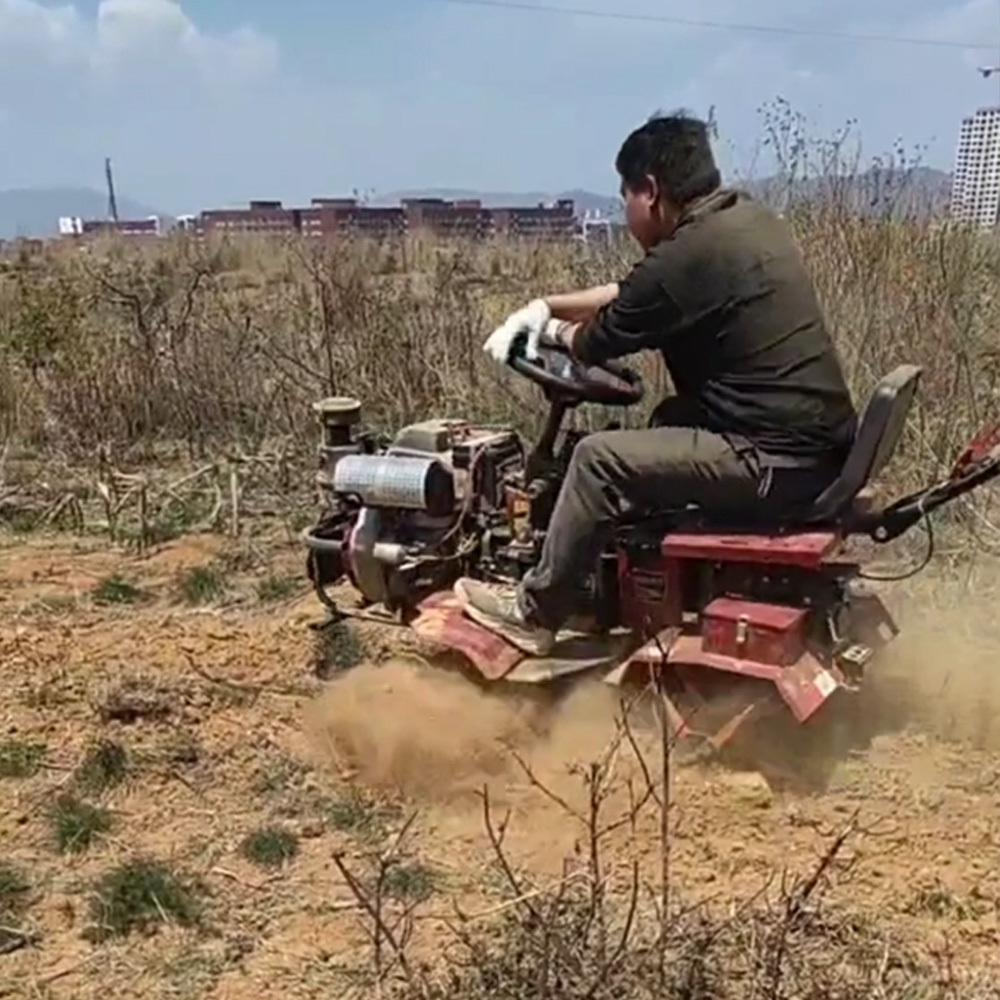 Commercial Riding 4WD Tiller: The Solution to Farmer Fatigue