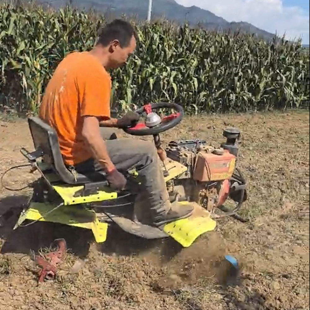 Commercial Riding 4WD Tiller: The Solution to Farmer Fatigue
