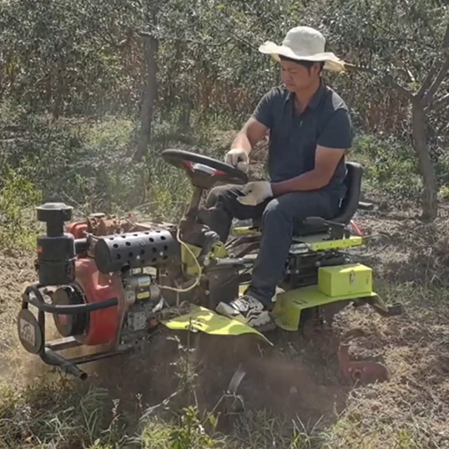 Commercial Riding 4WD Tiller: The Solution to Farmer Fatigue