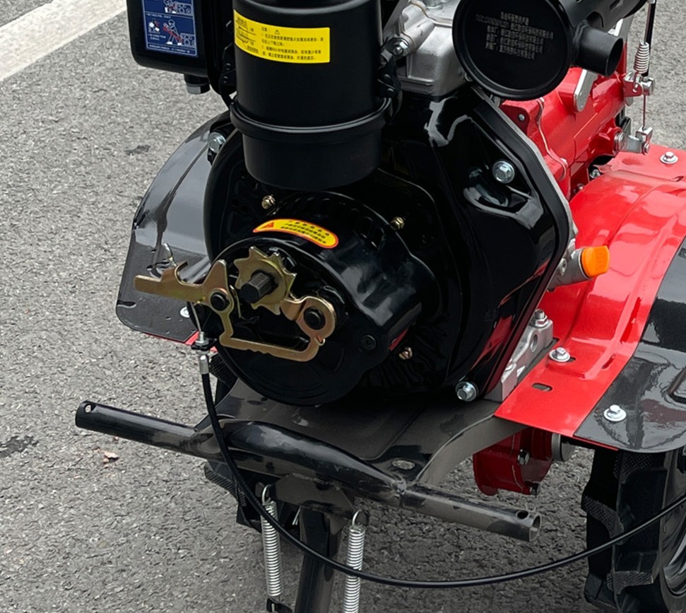Easy Start Kit Hand-Crank Starter for Diesel Tillers | Zero Pull Effort