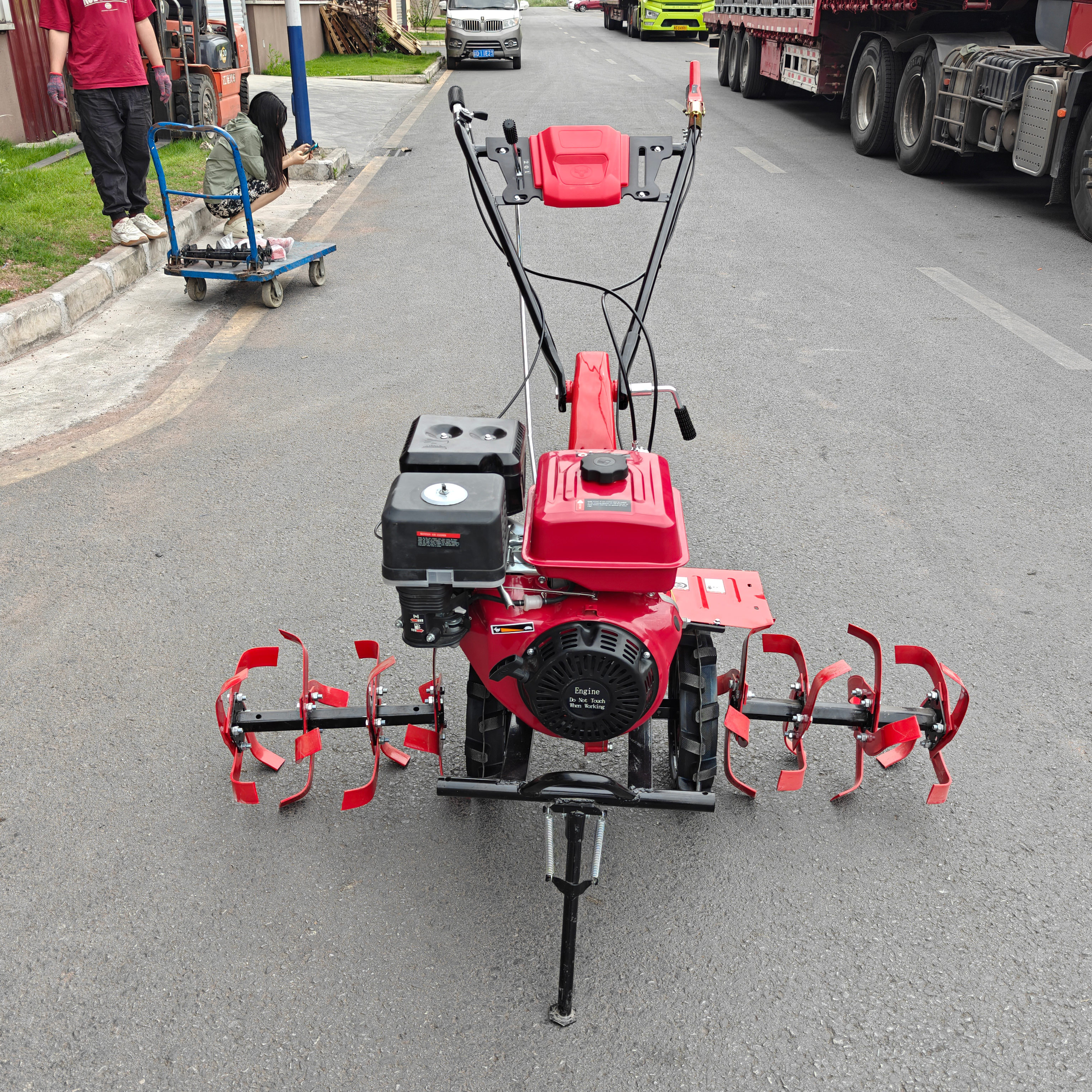 TSBL950G Motocultor Gasolina 7.5HP with 60-95cm Adjustable Width