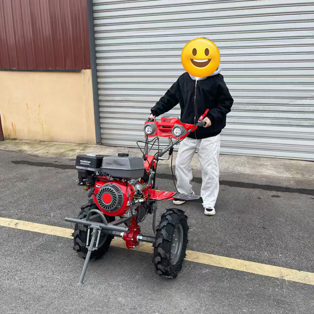 9HP Motocultor Gasolina with LED Headlights & Shock Absorption