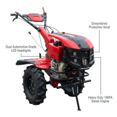 SBL Mach 10HP Tiller Technical Detail