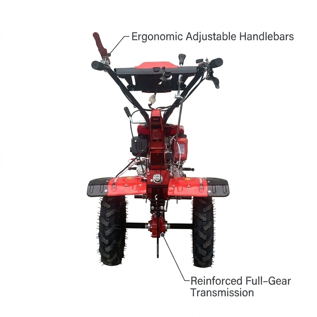 SBL Mach 10HP Tiller Technical Detail