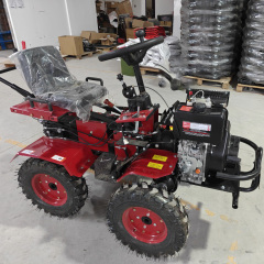 Riding 4WD Motocultor Diesel 12-16HP with Comfortable Seat