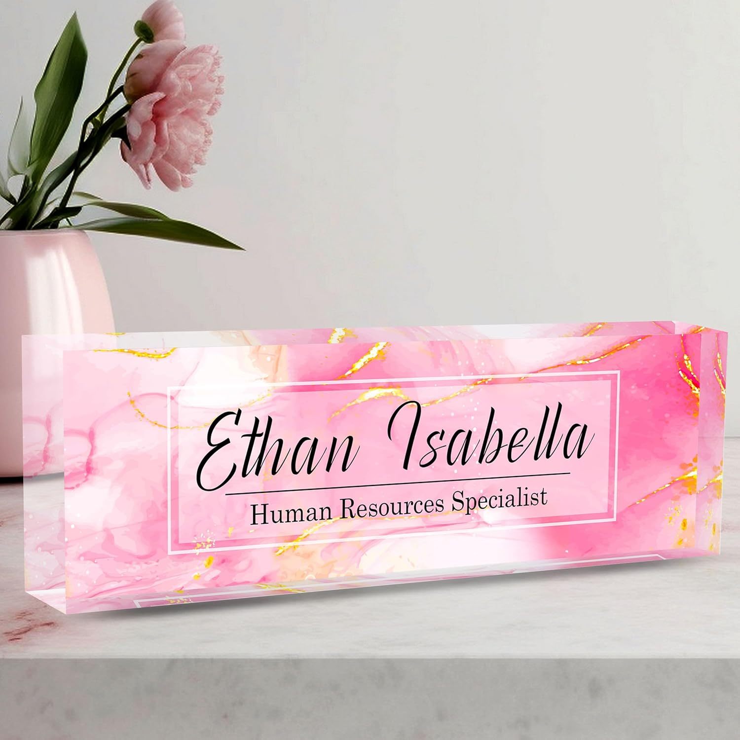 Long Acrylic Display Ornament