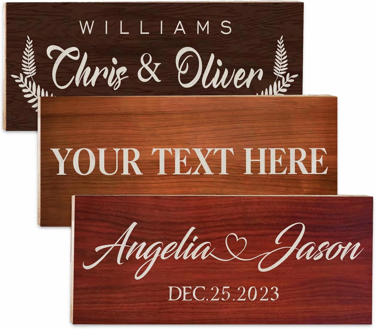 Custom Wooden Name Sign