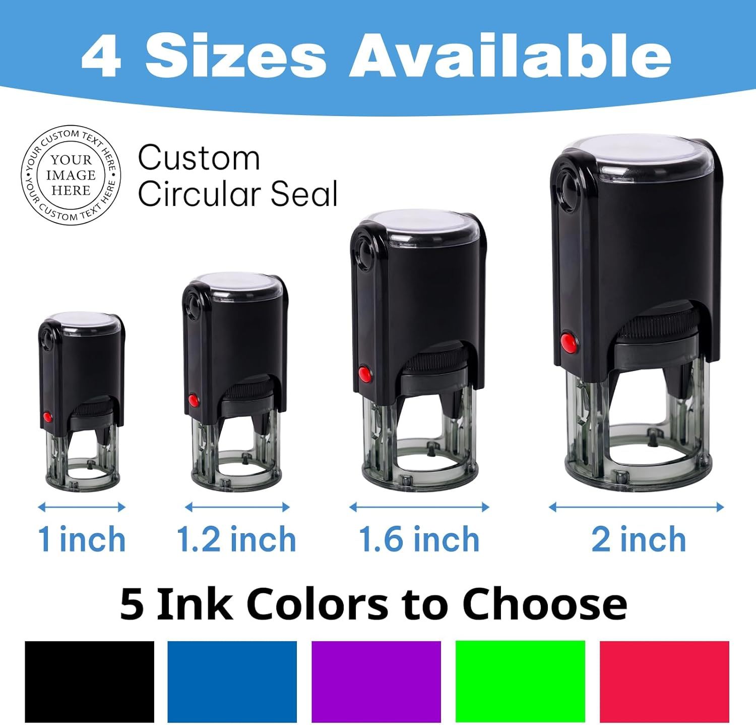 Custom Round Stamp