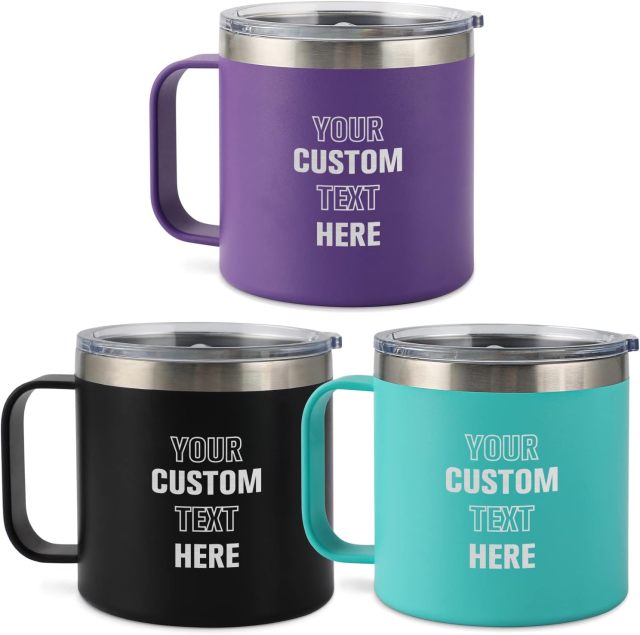 帶把手保溫杯 – 14盎司