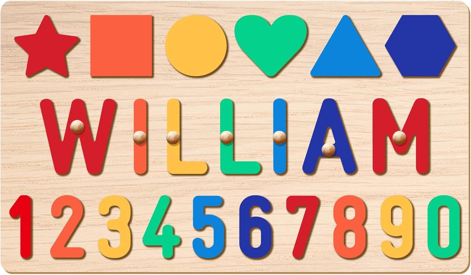 Personalized Wooden Name Puzzle