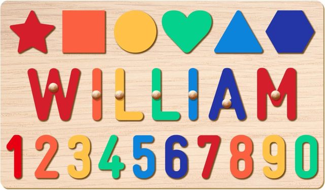 Personalized Wooden Name Puzzle