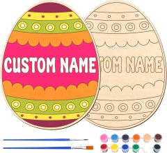 DIY Wooden Easter Egg Painting Kit