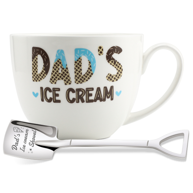 Ice Cream Cup with Spoon Set