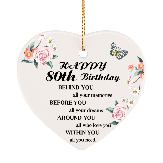 Ceramic Hanging Ornament