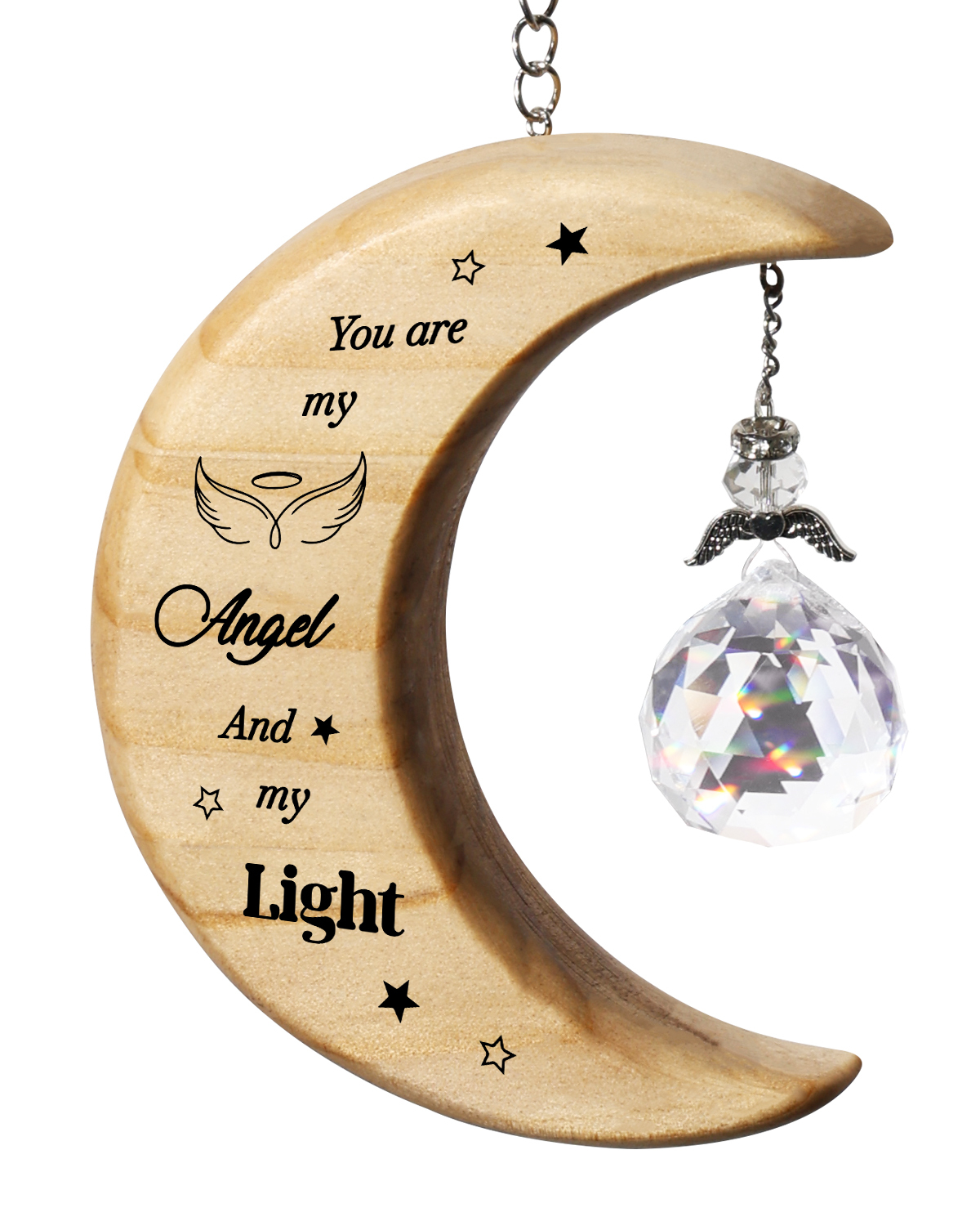 Moon Hanging Ornament