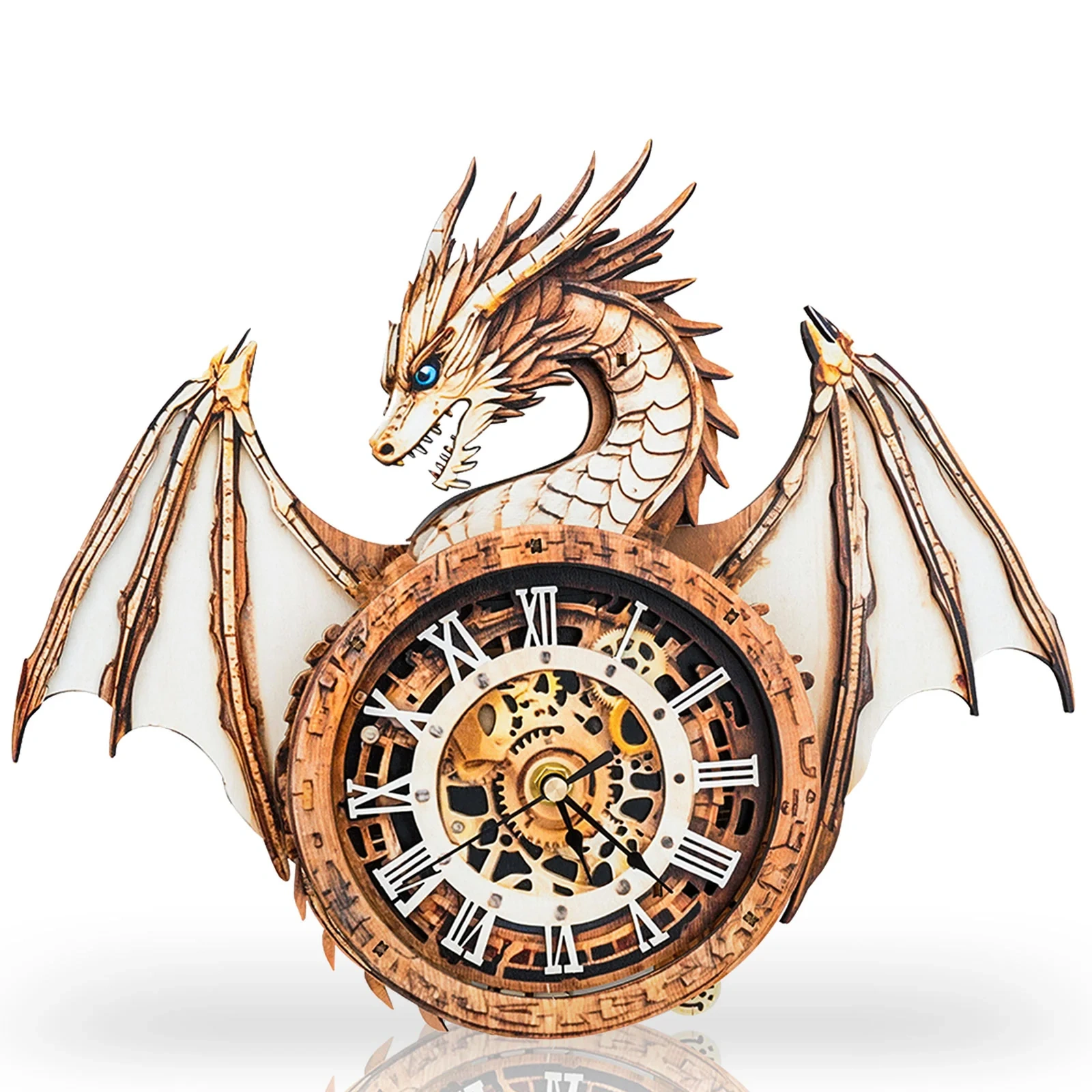 3D Wooden Puzzle Clock
