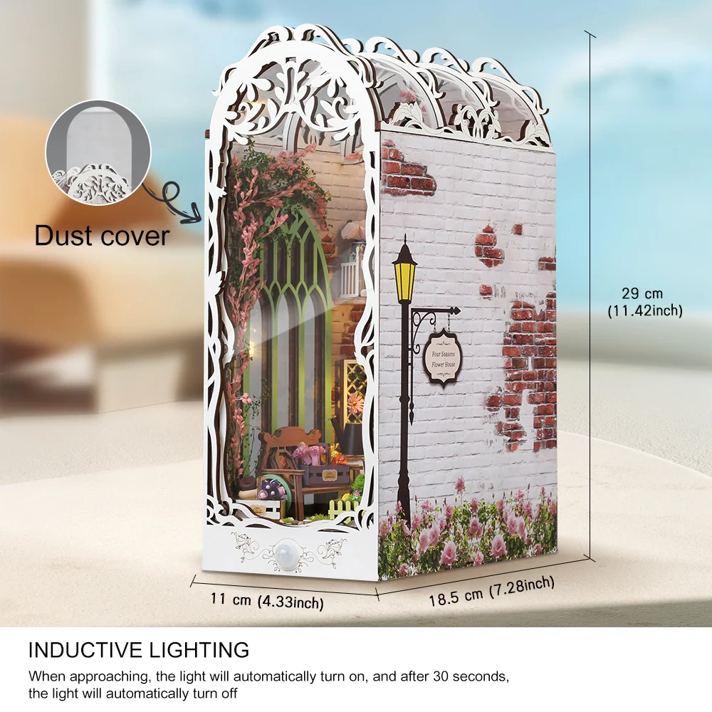 DIY Wooden Book Nook Puzzle