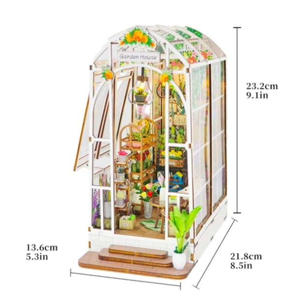 DIY Wooden Book Nook Puzzle