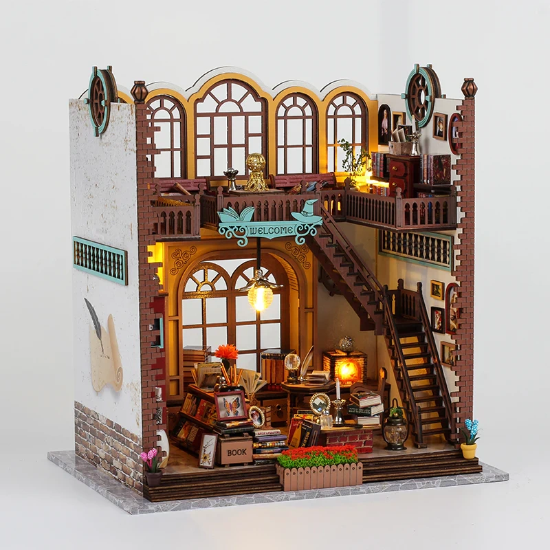 DIY Wooden Book Nook Puzzle