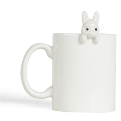 Custom Rim Decor Ceramic Mug