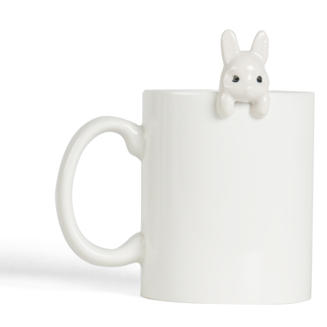 Custom Rim Decor Ceramic Mug