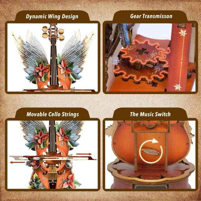 立体拼图音乐盒