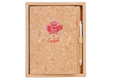 Canada Cork Notebook Gift Set with Pen