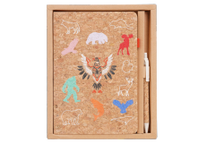 Canada Cork Notebook Gift Set with Pen