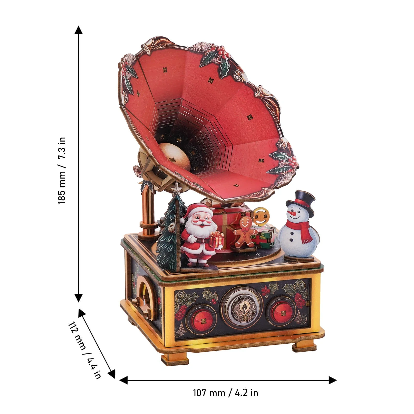3D Puzzle Music Box