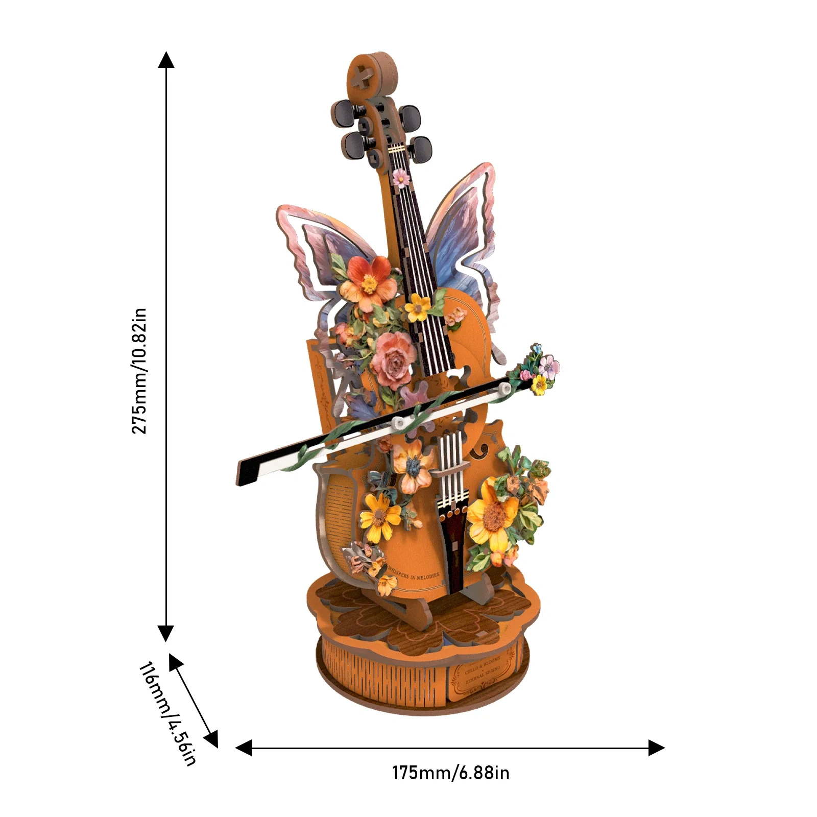 3D Puzzle Music Box