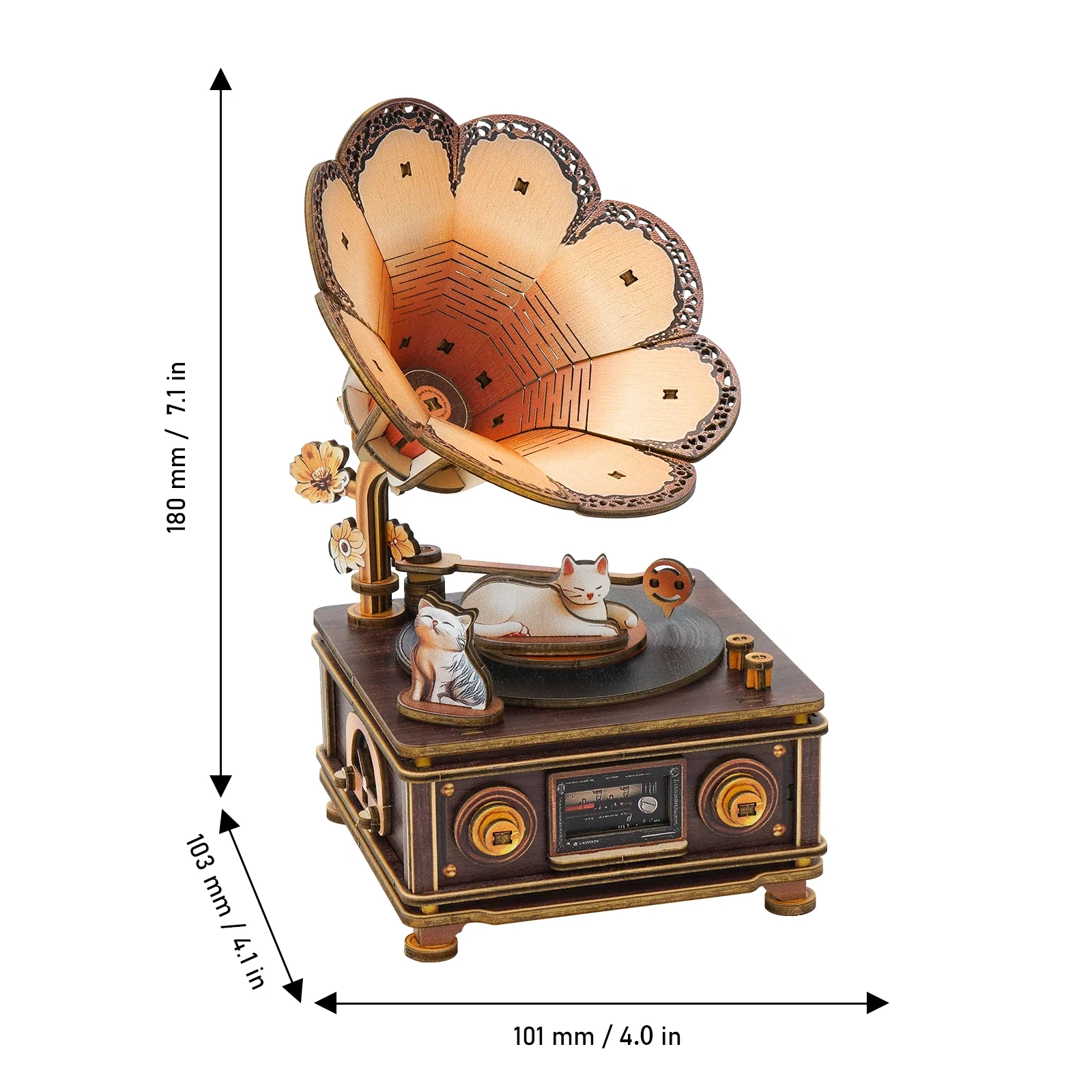 3D Puzzle Music Box