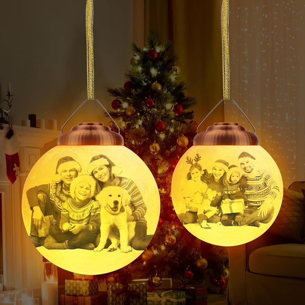 Christmas Moon Light Ornament