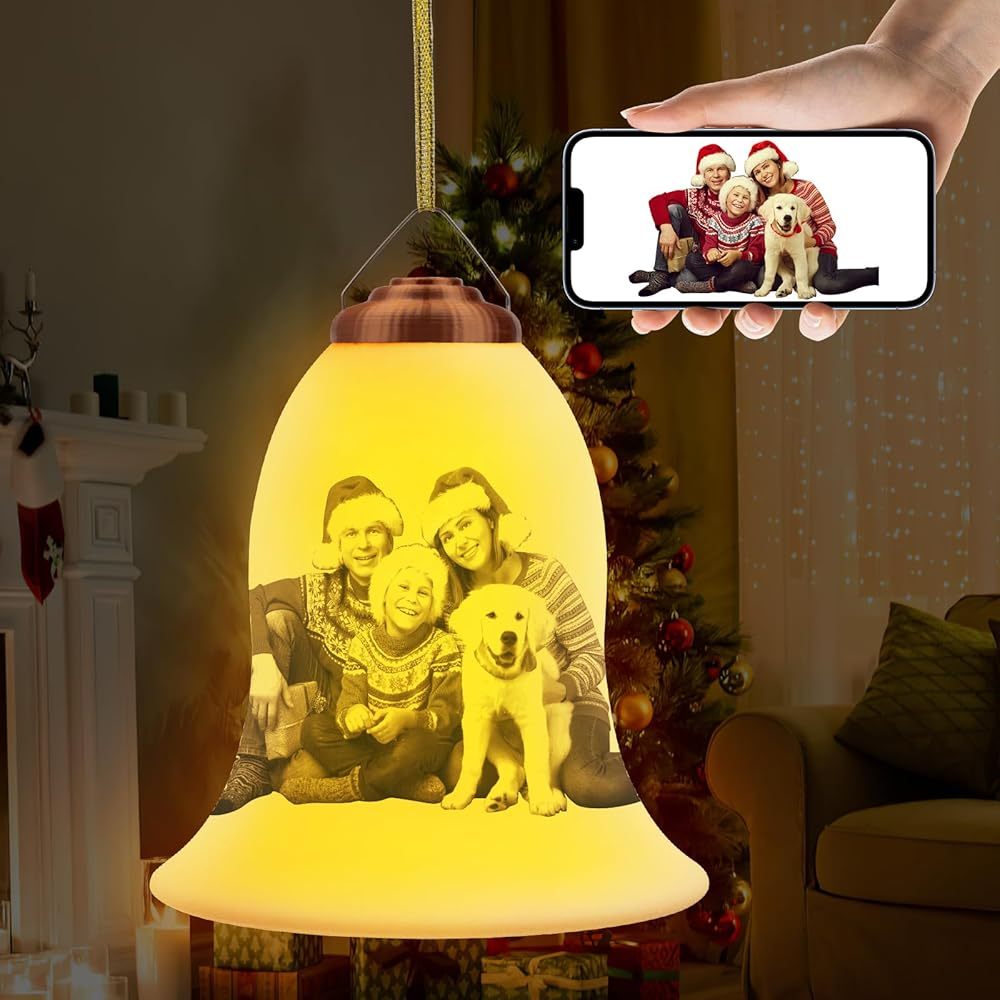 Christmas Moon Light Ornament