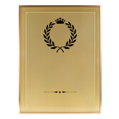 Recognition Plaque