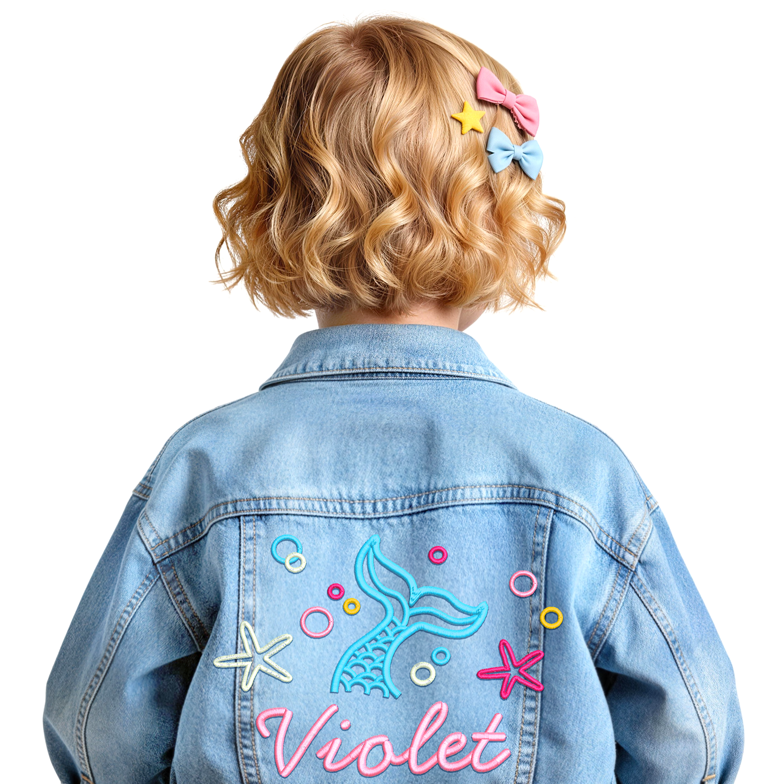 Embroidered Denim Jacket