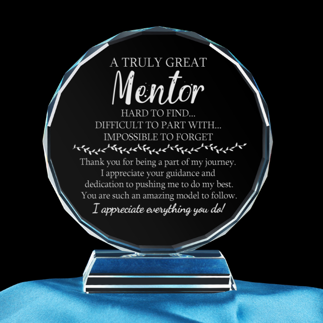 Custom Crystal Award with Crystal Base