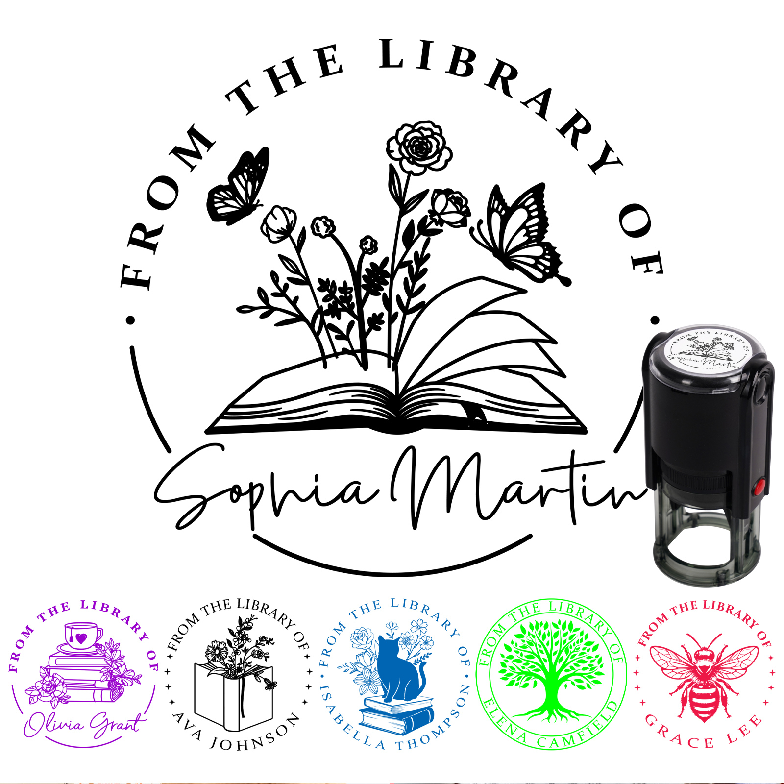 Custom Round Stamp