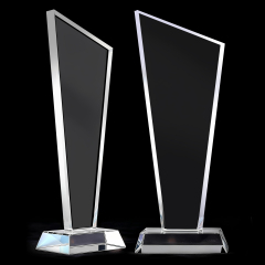 Custom Crystal Award with Crystal Base