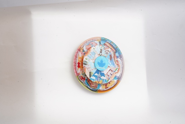 Canada-Themed Souvenir Fridge Magnets