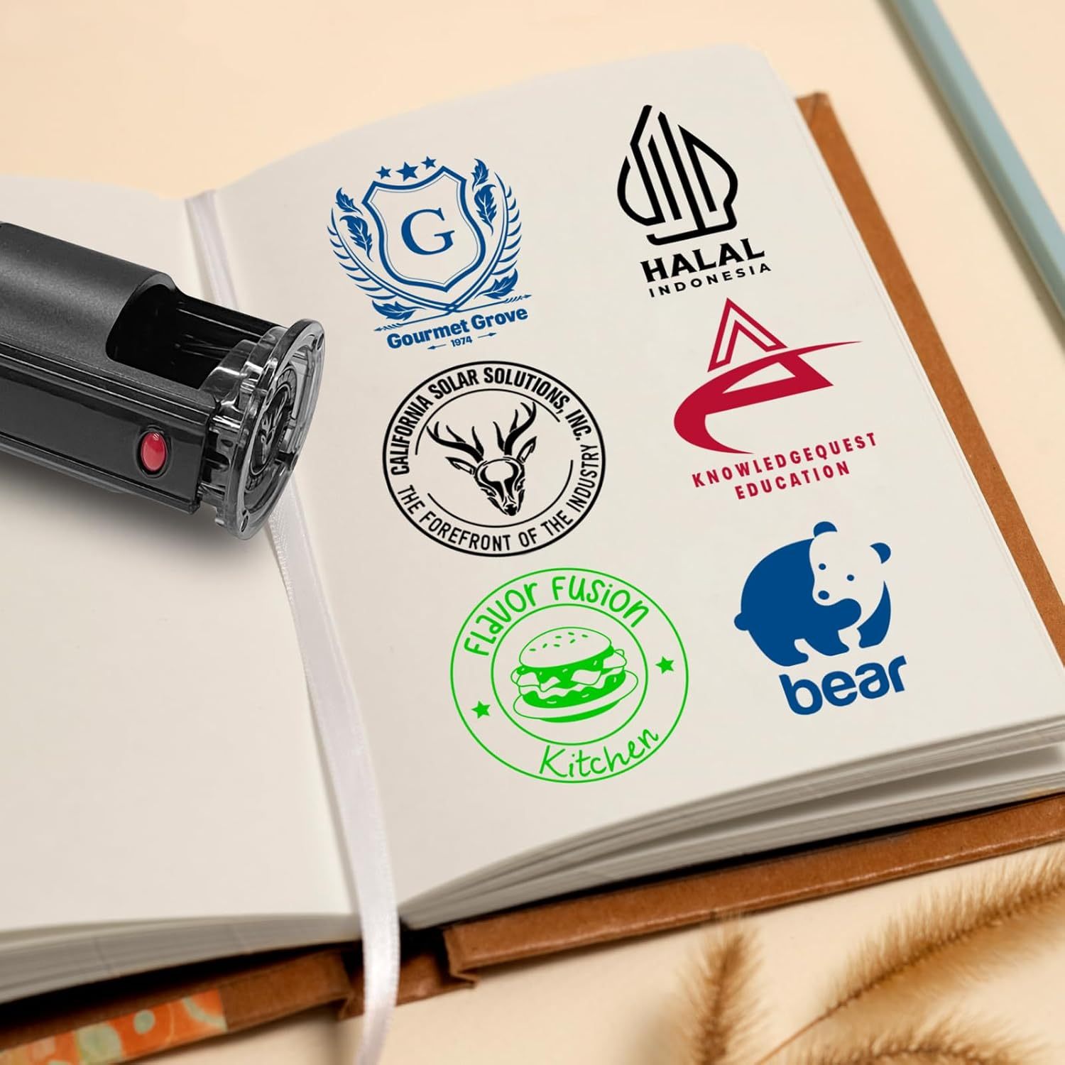 Custom Round Stamp