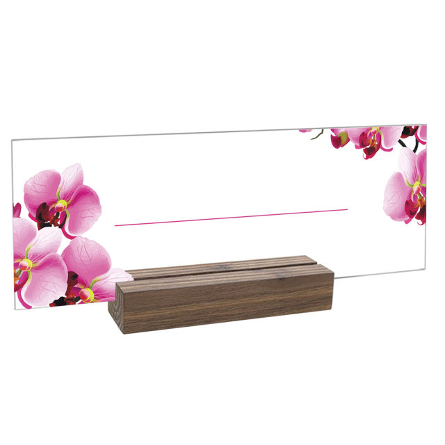 木质底座名牌展示