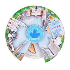 Canada-Themed Souvenir Fridge Magnets