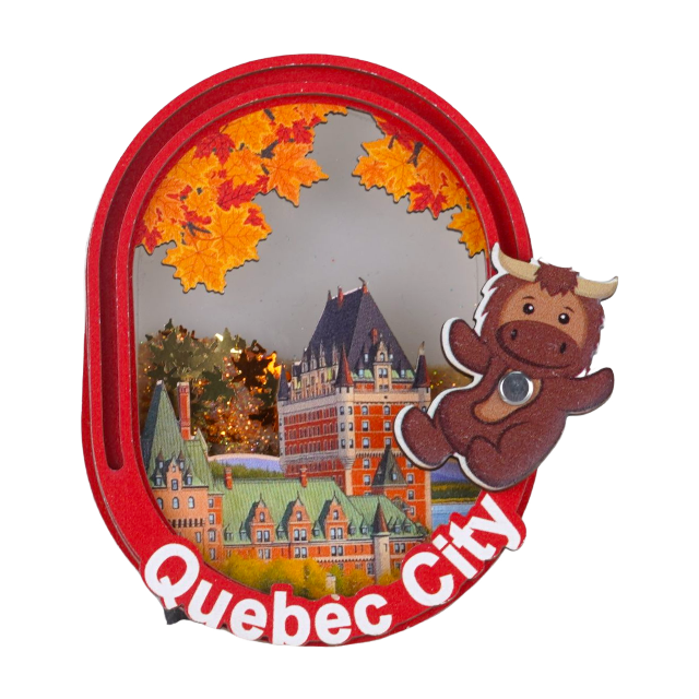 Canada-Themed Souvenir Fridge Magnets