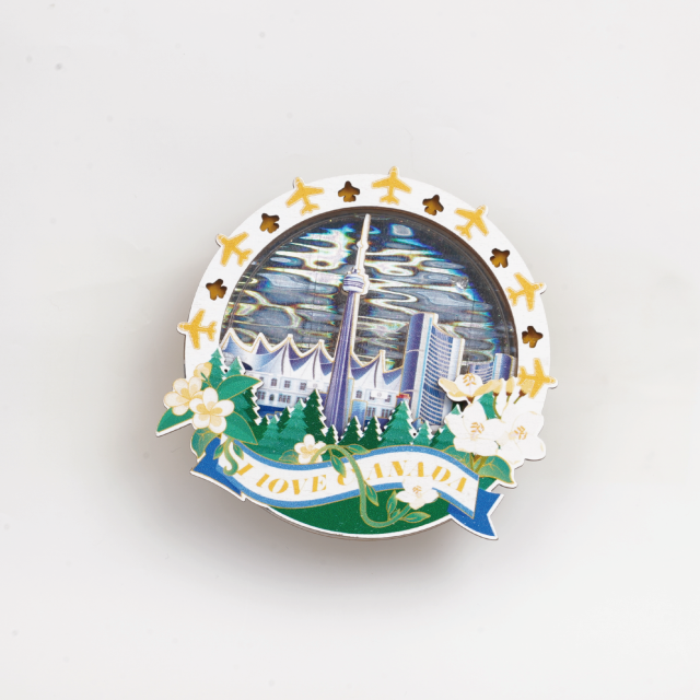 Canada-Themed Souvenir Fridge Magnets