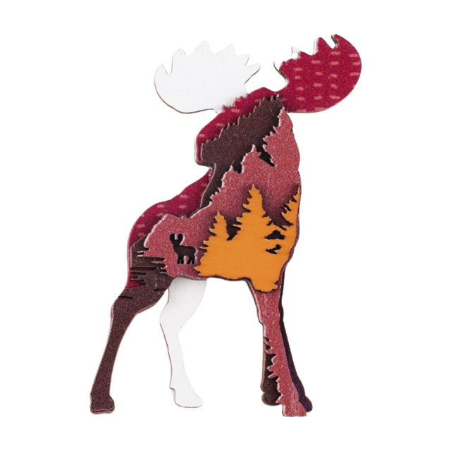 Canada-Themed Souvenir Fridge Magnets