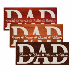 Custom Wooden Name Sign