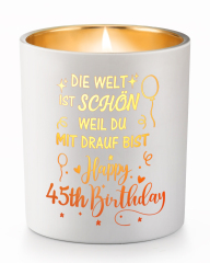 Custom Scented Candle