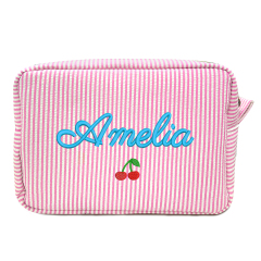 Custom Embroidered Makeup Bag