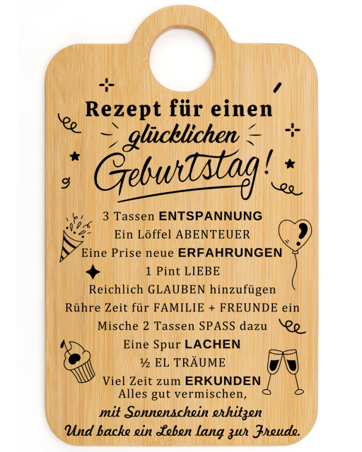 Custom Bamboo Cutting Board